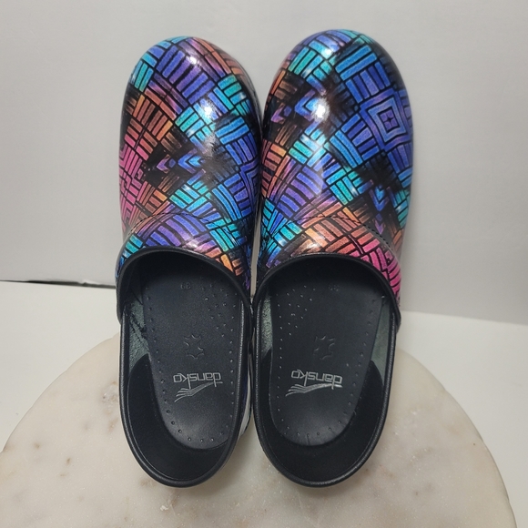Dansko Clog Shoes Multi-Color Women's Size US 8.5-9  EUR 39 - Picture 7 of 14